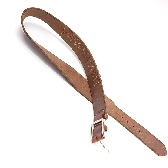 Vintage George Lawrence Co.Ammunition Leather Belt .38 Cal Size 36